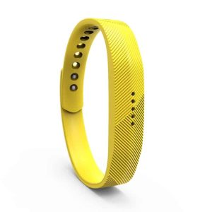 Killer Deals Fitbit Flex 2 Replacement Silicone Strap (S-M)- Yellow