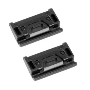 Killer Deals 26mm Garmin Fenix 5X/6X strap steel adapter connectors - Black