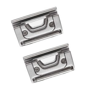 Killer Deals 22mm Garmin Fenix 5/6 strap steel adapter connectors - Silver