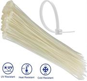 Noble Nylon Cable Ties 2.5 x 100mm Pack of 100 White