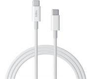 Ezra TypeC To TypeC 1.8meter 60w White Data Cable