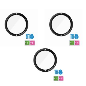 Killer Deals Anti-Scratch 3D Screen Protector for Garmin Vivoactive 4S x3 Combo