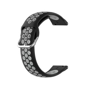 Killer Deals Silicone Band for Xiao Mi Haylou Solar LS05 - Black & Grey